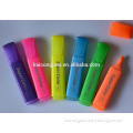 stationery , flat colorful highlighter marker